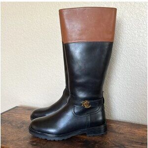 🆕 Lauren Ralph Lauren Everly leather riding boot